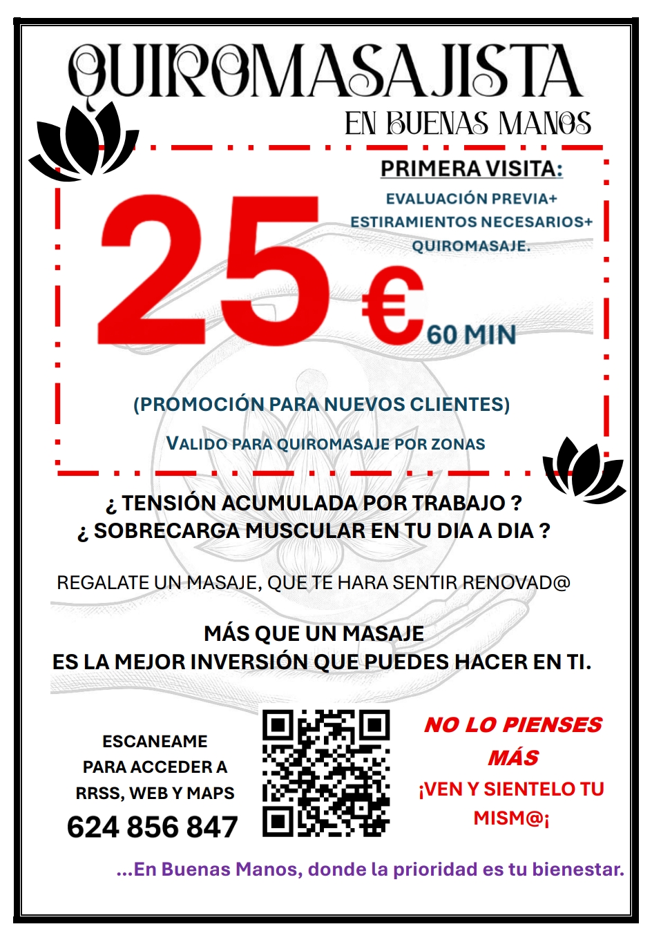 Centro de Quiromasaje En Buenas Manos J.P. - Imagen 1